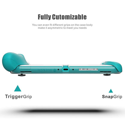 Skull & Co. Grip Case Protective Case with Replaceable Grips for Nintendo Switch Lite