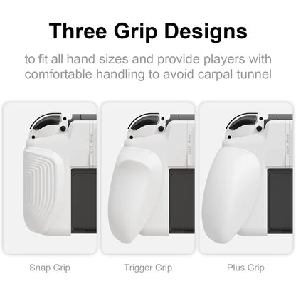 Skull & Co. NeoGrip with Replaceable Ergonomic Grip Protective Case for Nintendo Switch