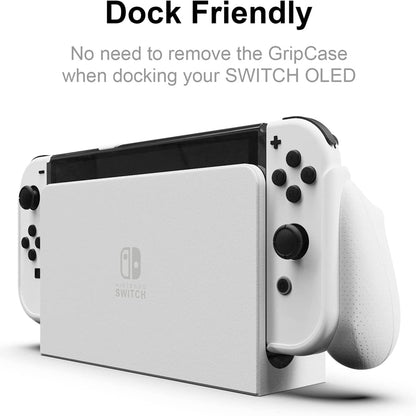 Skull & Co. NeoGrip with Replaceable Ergonomic Grip Protective Case for Nintendo Switch