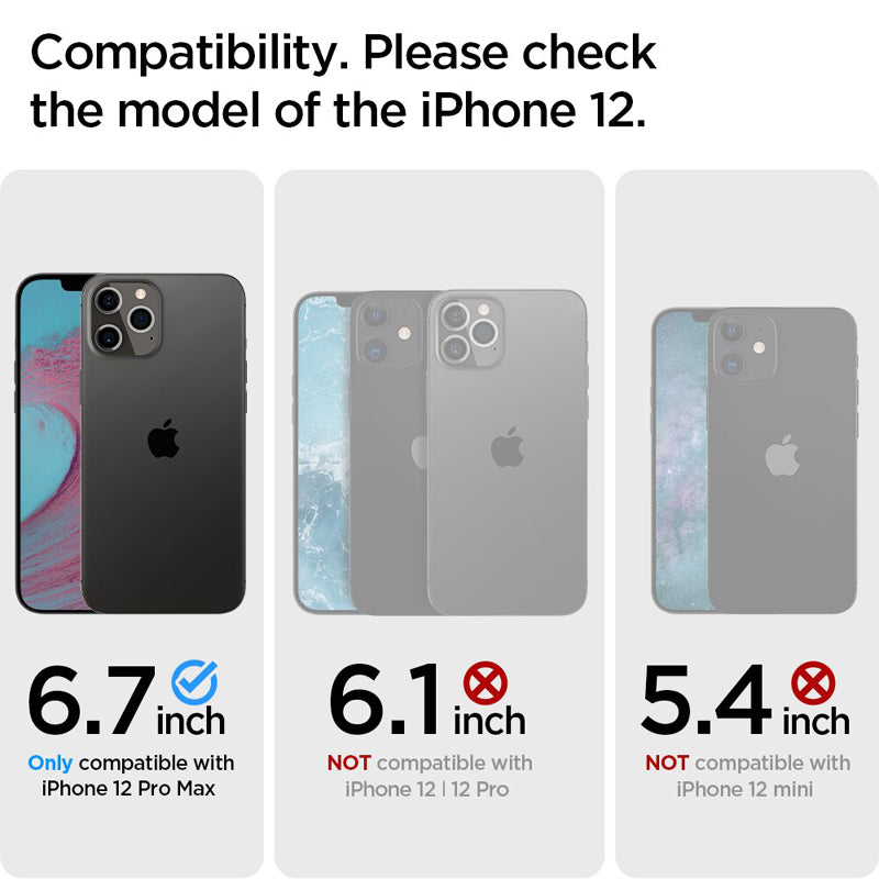 Spigen iPhone 12 Pro Max 6.7" (2020) Liquid Crystal Clear Case
