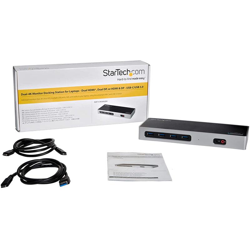 StarTech.com Dual-4K Monitor Docking Station for Laptops | DK30A2DH - DealsnLots