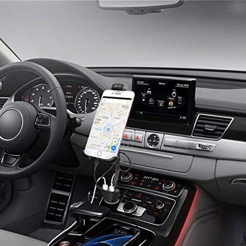 Te-Rich 2 In 1 Car Charging Mount Smartphone Cradle - DealsnLots