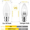 Techgomade 5W B22 LED Candle Bulbs 3000K Warm Glow (Pack of 6)