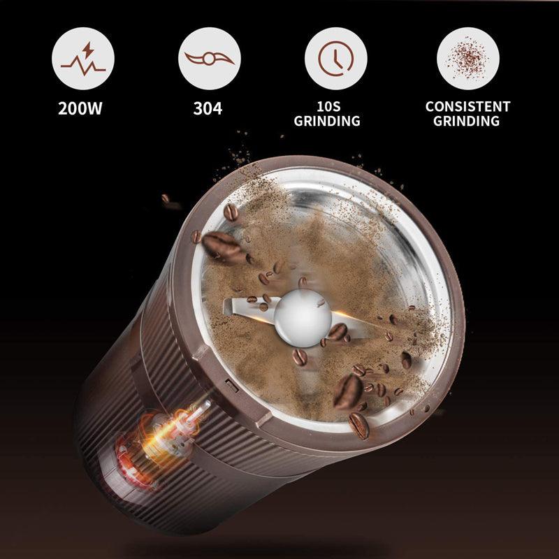 UUOUU 200W Washable Bowl Coffee Grinder | CG-8320 - DealsnLots
