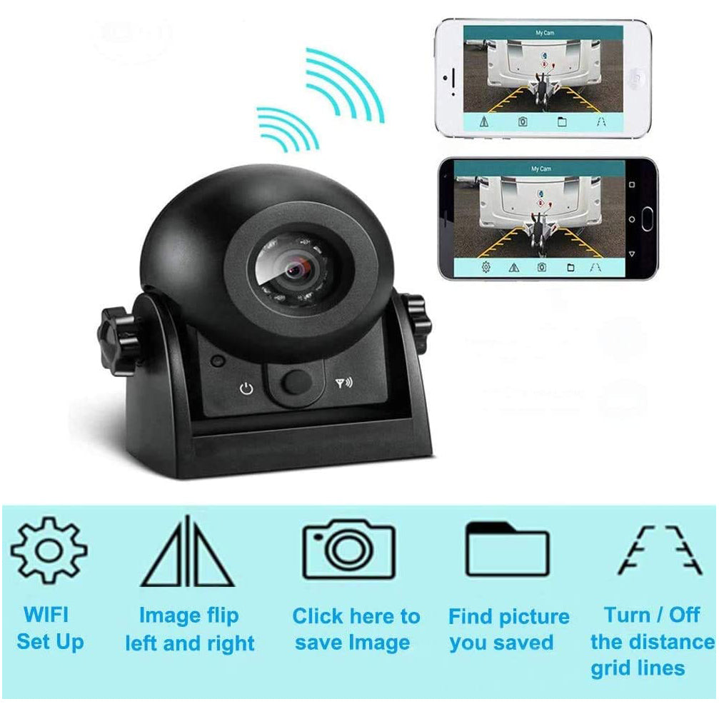 UZONE Wireless Reversing Camera & IOS for Car Trucks RVs | MS-305WF