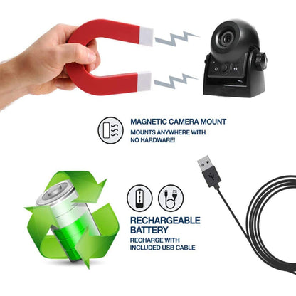 UZONE Wireless Reversing Camera & IOS for Car Trucks RVs | MS-305WF