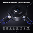 VCOM USB C to 4 Port USB Hub USB 3.0 Data Splitter with 0.3m Extension Cable