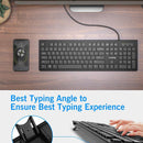 VicTsing USB Wired Keyboard [US Layout] | PC206A