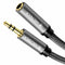 Victeck Nylon Braided Jack cord 3.5mm Stereo Male to Female Headset Extension Cable 3M Y-EX3M