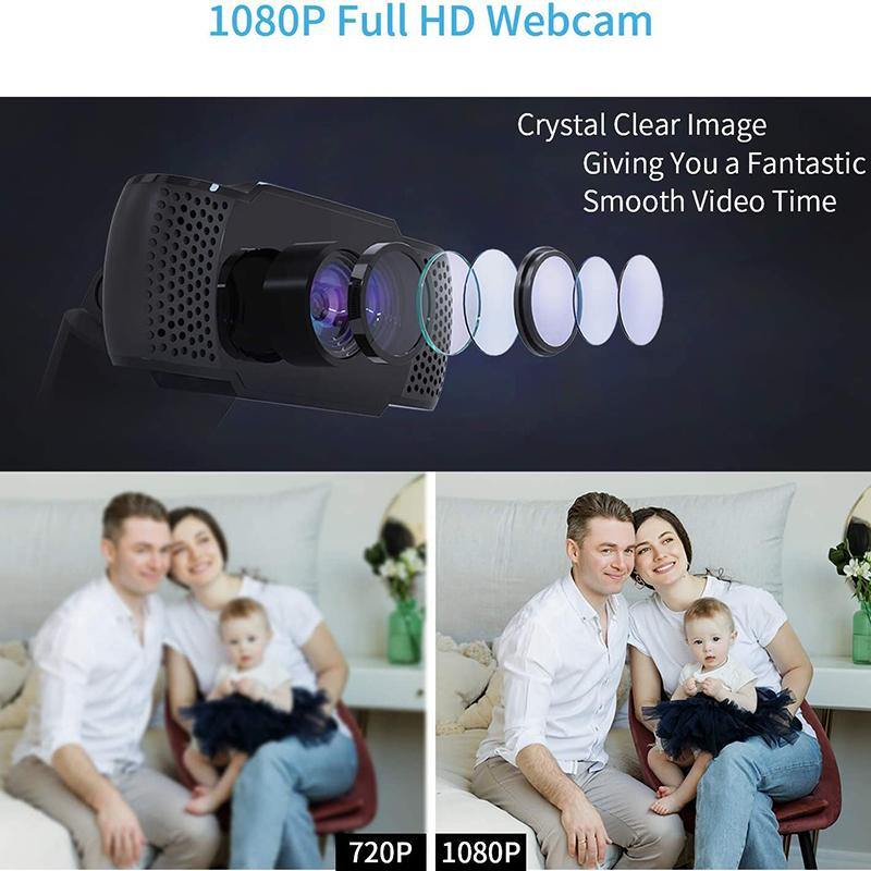 Wansview USB 2.0 1080P Webcam with Microphone - DealsnLots