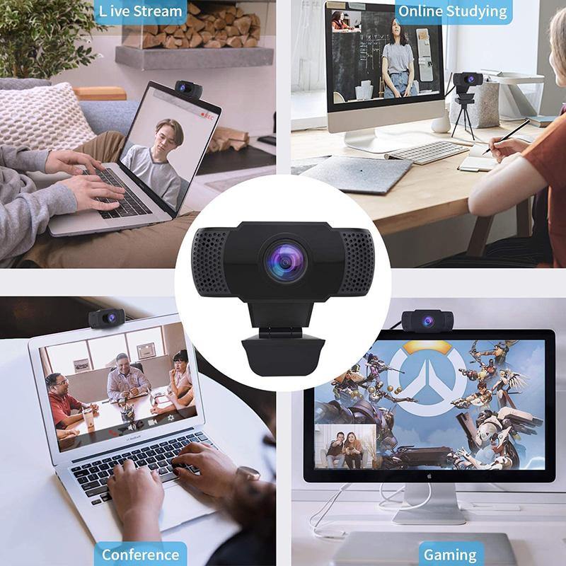 Wansview USB 2.0 1080P Webcam with Microphone - DealsnLots
