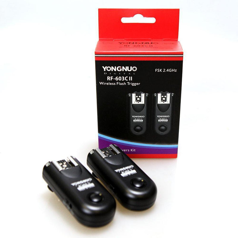 Yongnuo RF-603C II Wireless Flash Trigger Kit for Canon 3-Pin Connection - DealsnLots